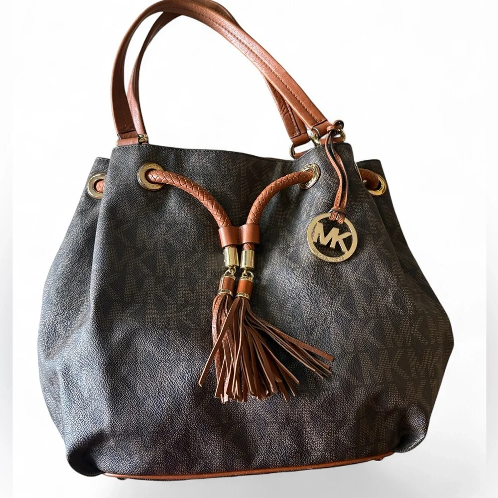 Michael Kors Jet Set Large Gathered Tote